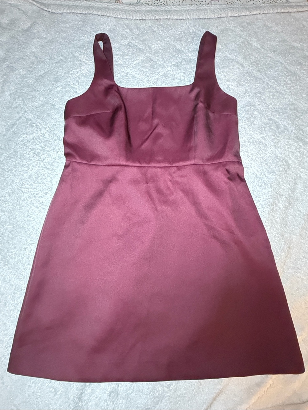 A New Day Sleeveless Burgundy Mini Dress